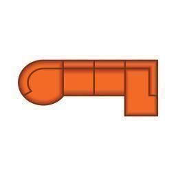 Longchair Rond Klein + 2.5 Zits + Longchair Klein