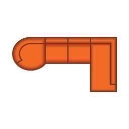 Longchair Rond Klein + 2.5 Zits + Ottomaan Groot