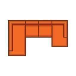 Ottomaan Groot + 2 Zits + Longchair Klein