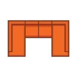 Ottomaan Groot + 2 Zits + Ottomaan Groot