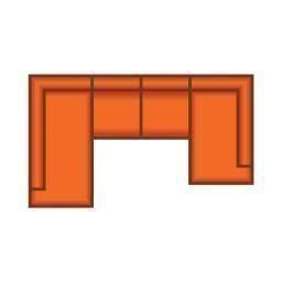 Ottomaan Groot + 2 Zits + Ottomaan Klein