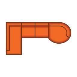 Ottomaan Groot + 2.5 Zits + Longchair Rond Groot