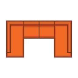 Ottomaan Groot + 2.5 Zits + Ottomaan Groot