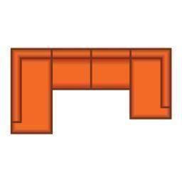 Ottomaan Groot + 3 Zits + Ottomaan Klein