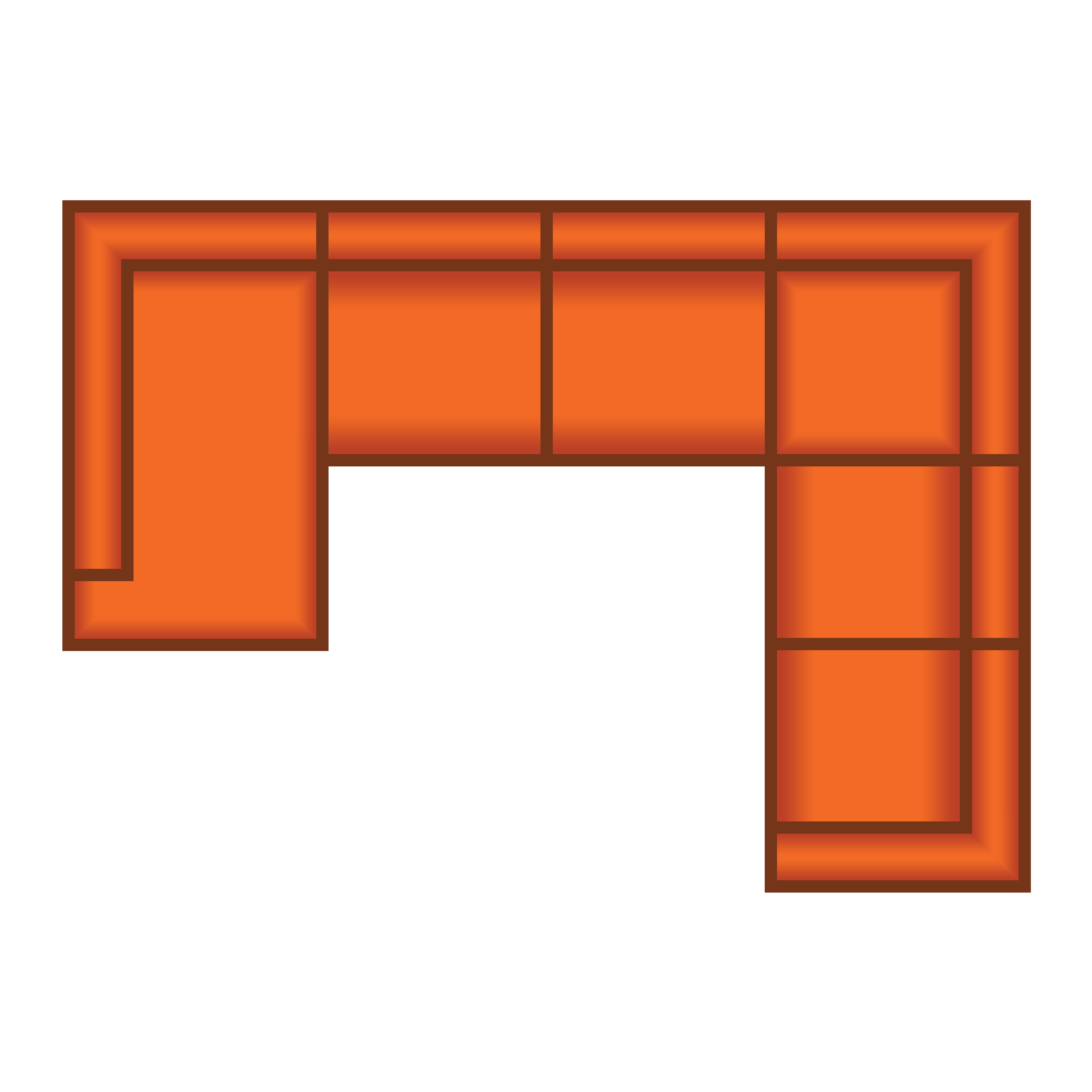 Ottomaan Klein + 2.5 Zits + Hoek + 2 Zits