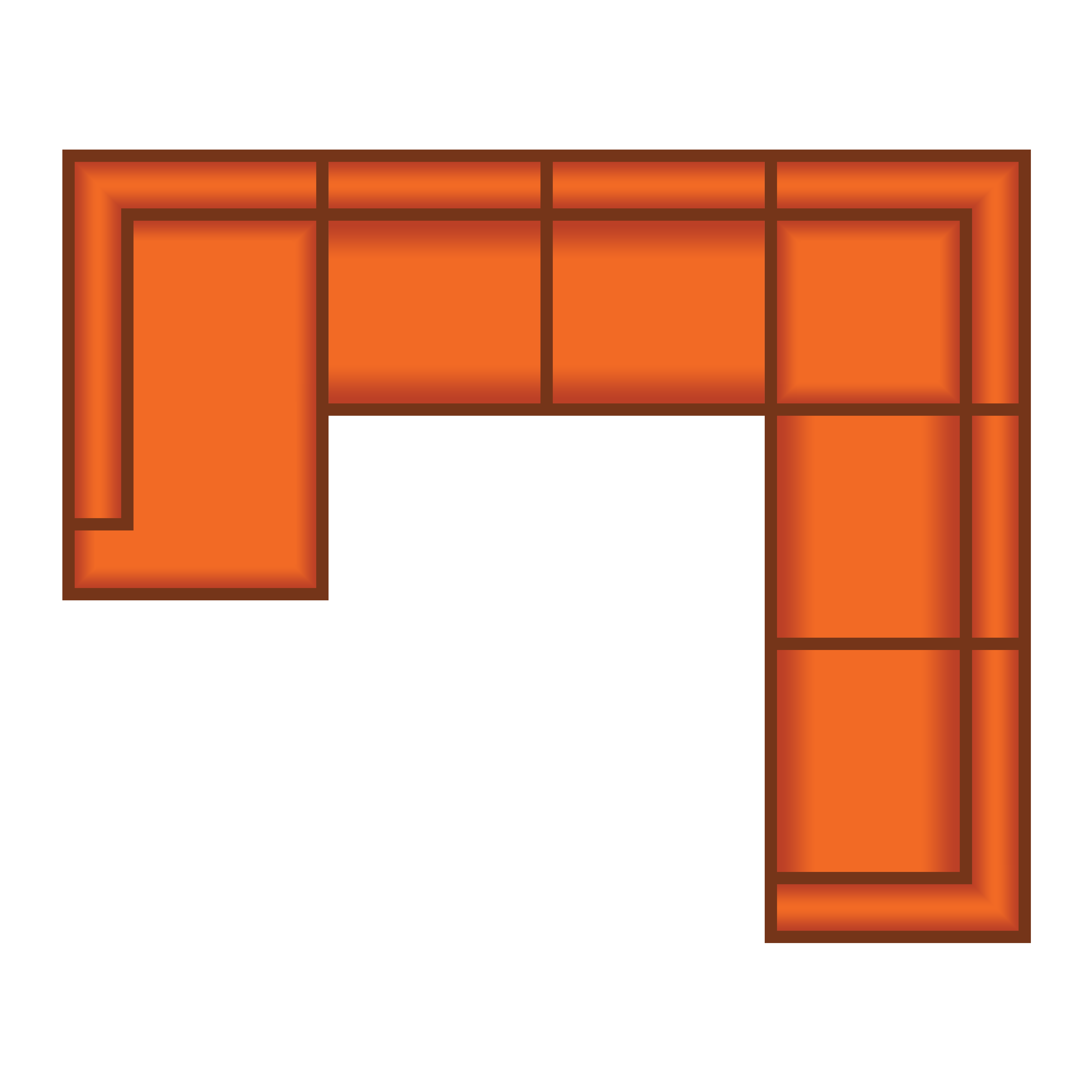 Ottomaan Klein + 2.5 Zits + Hoek + 3 Zits