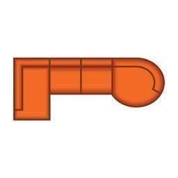 Ottomaan Klein + 2.5 Zits + Longchair Rond Groot