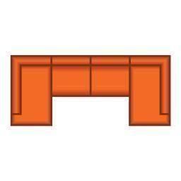 Ottomaan Klein + 3 Zits + Ottomaan Klein