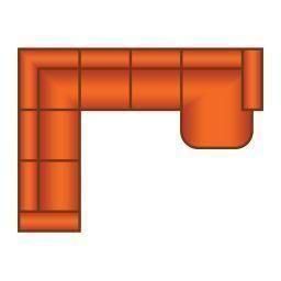 2 Zits + Hoek + 2 Zits + Longchair Rond