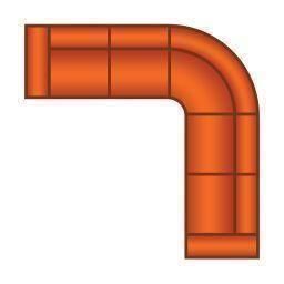 2 Zits + Hoek Rond + 2 Zits