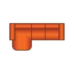 Longchair Rond + 2 Zits