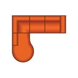 Ottomaan Rond Klein + 3 Zits