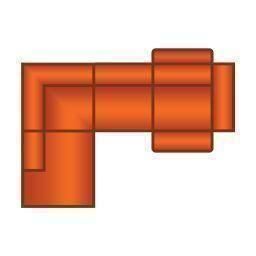 Ottomaan + 3 Zits (1X Relax)