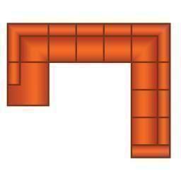 Ottomaan + 3 Zits (3 delig) + Hoek + 3 Zits (3 delig)