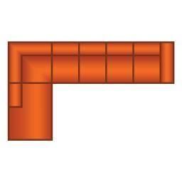 Ottomaan + 4 Zits (2 delig)