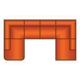 Ottomaan Rond + 2.5 Zits + Ottomaan