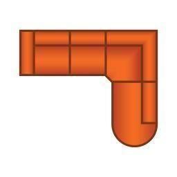 2 Zits + Ottomaan Rond Groot