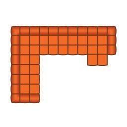 2 Zits + Hoek + 2.5 Zits + Longchair Klein