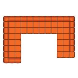 2 Zits (2 delig) + Hoek + 3 Zits + Ottomaan Groot