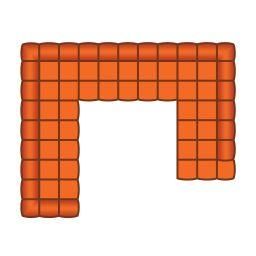 2.5 Zits + Hoek + 2.5 Zits + Ottomaan Groot