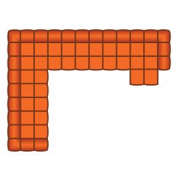 2.5 Zits + Hoek + 3 Zits + Longchair Klein