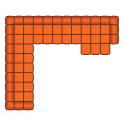 3 Zits + Hoek + 2.5 Zits + Longchair Groot