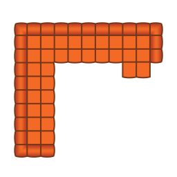 3 Zits + Hoek + 2.5 Zits + Longchair Klein