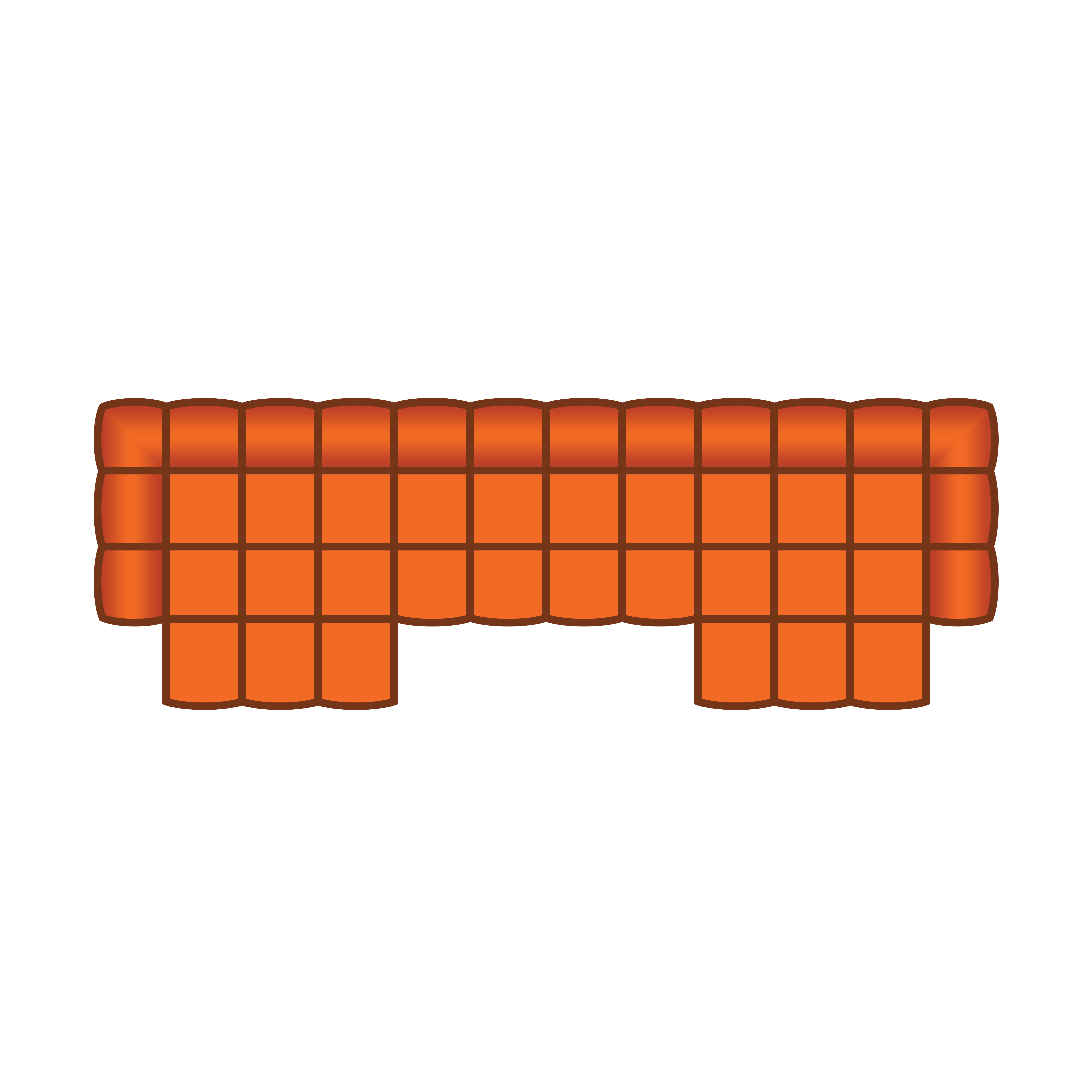 Longchair Groot + 2 Zits + Longchair Groot