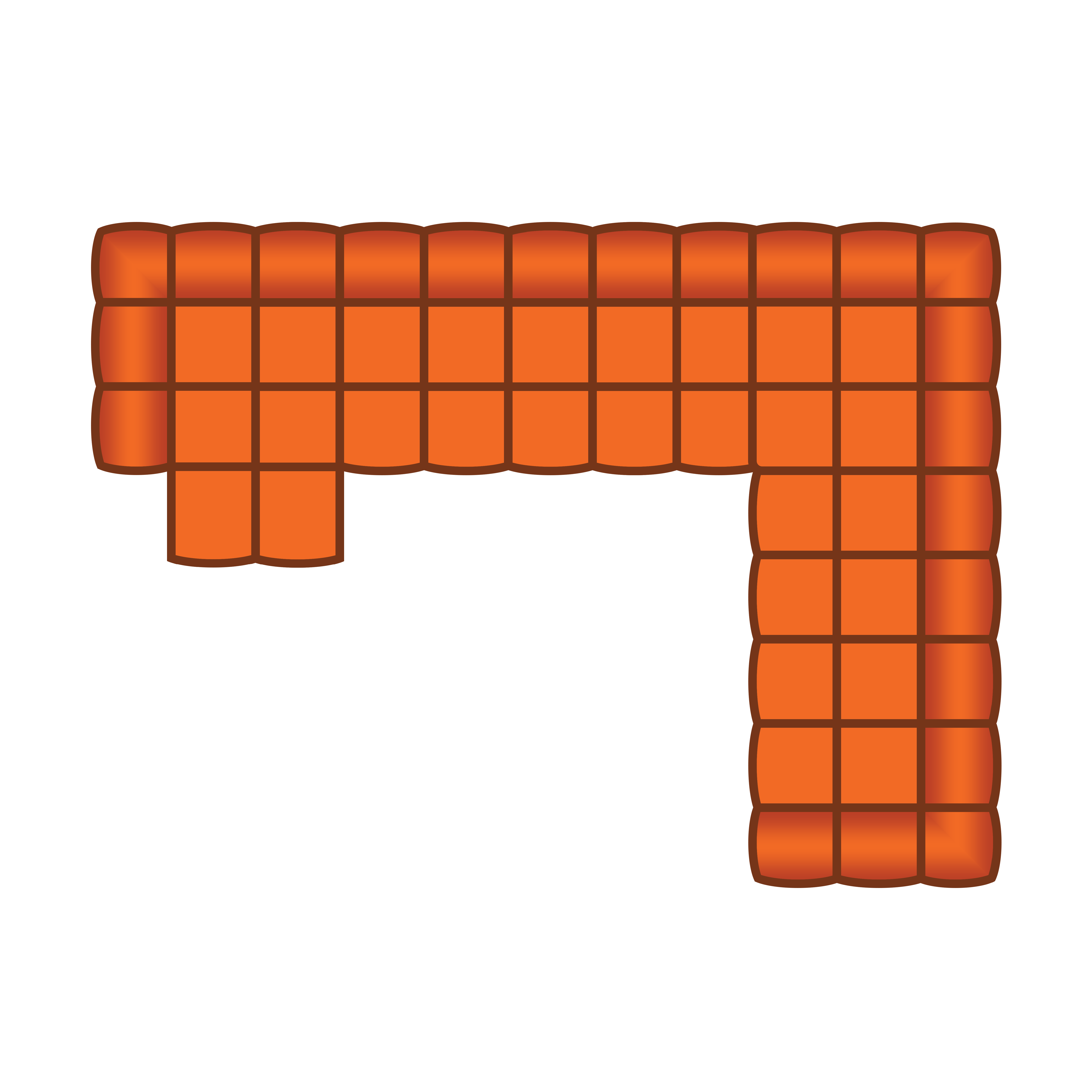 Longchair Klein + 2.5 Zits + Hoek + 2 Zits