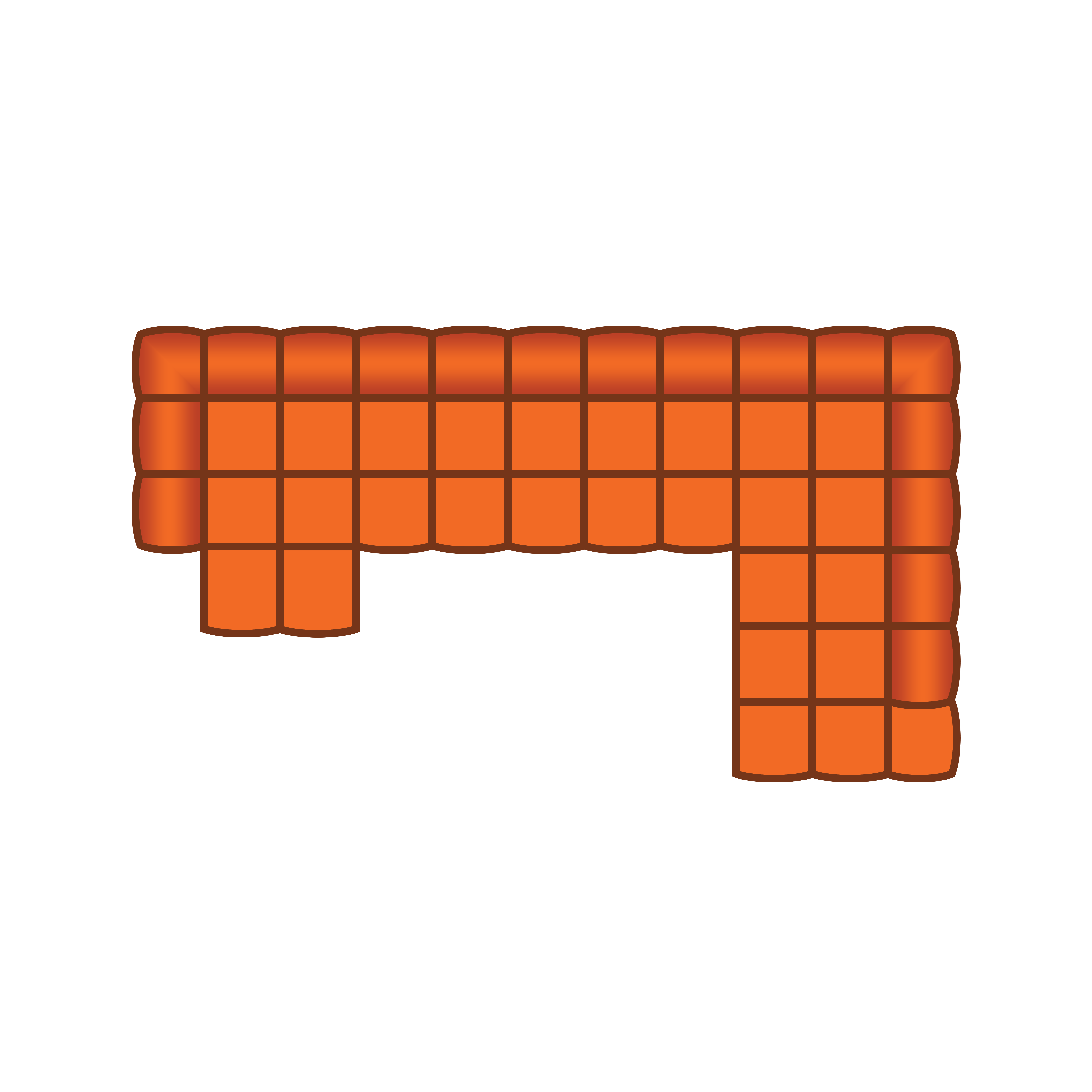 Longchair Klein + 2.5 Zits + Ottomaan Klein