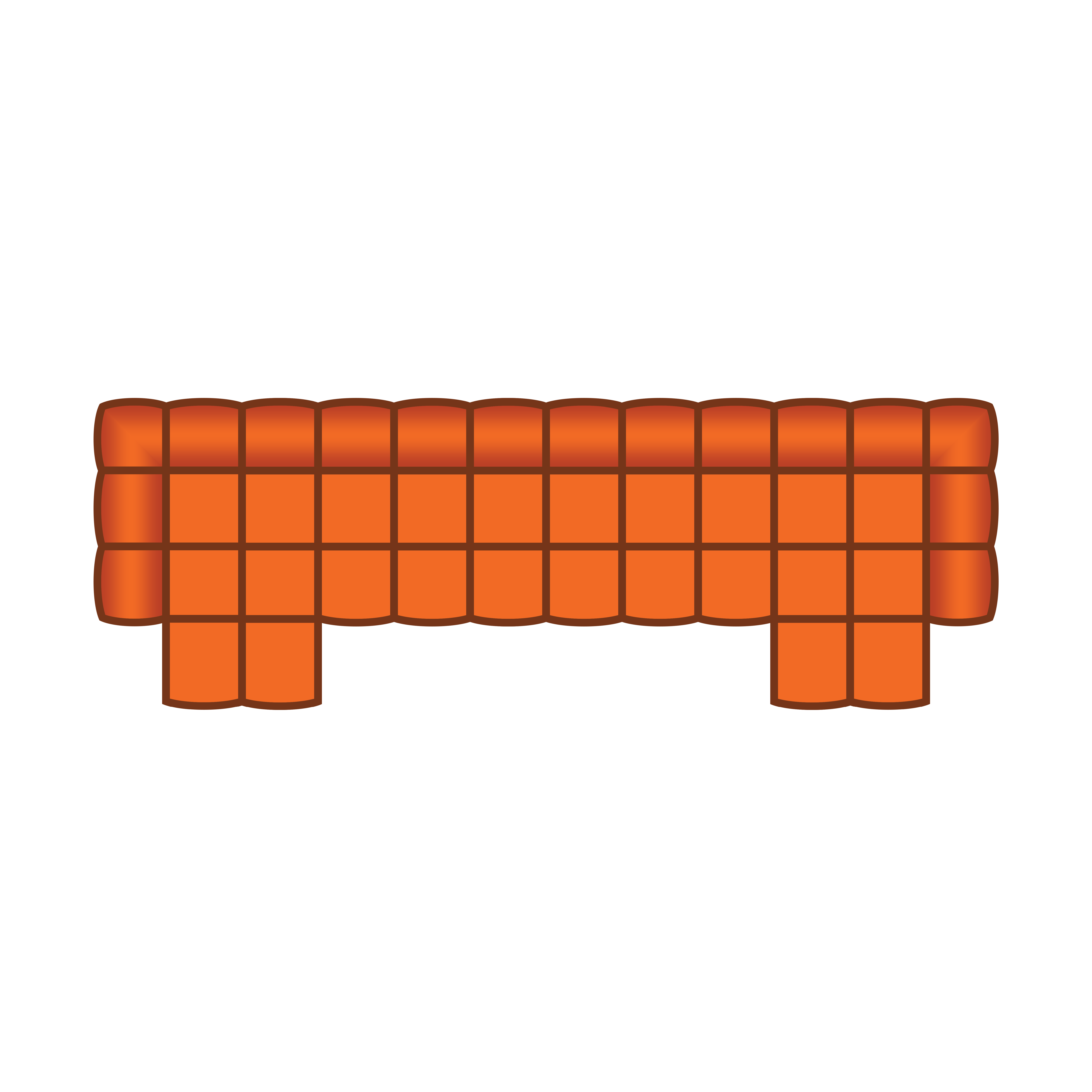 Longchair Klein + 3 Zits + Longchair Klein