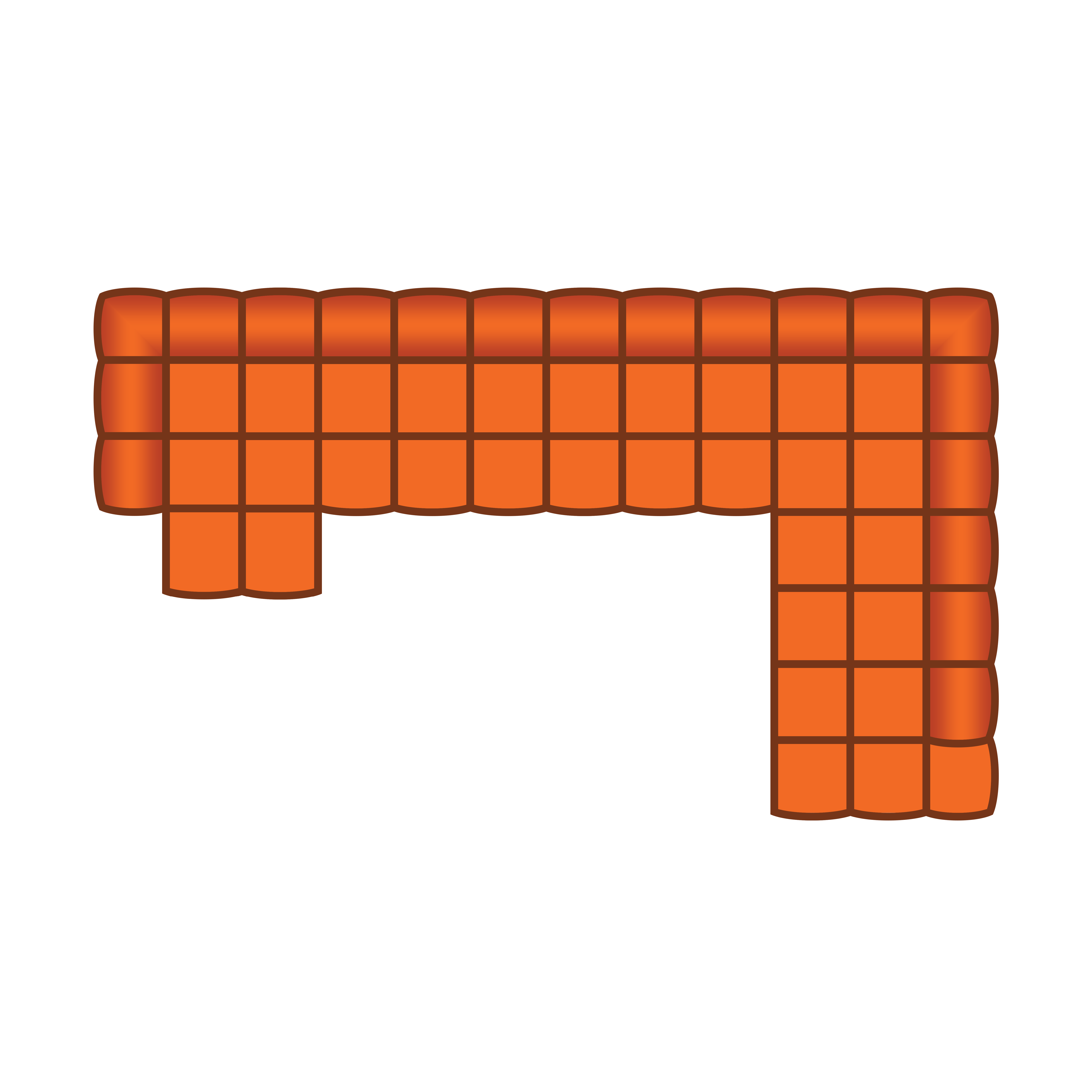 Longchair Klein + 3 Zits + Ottomaan Groot