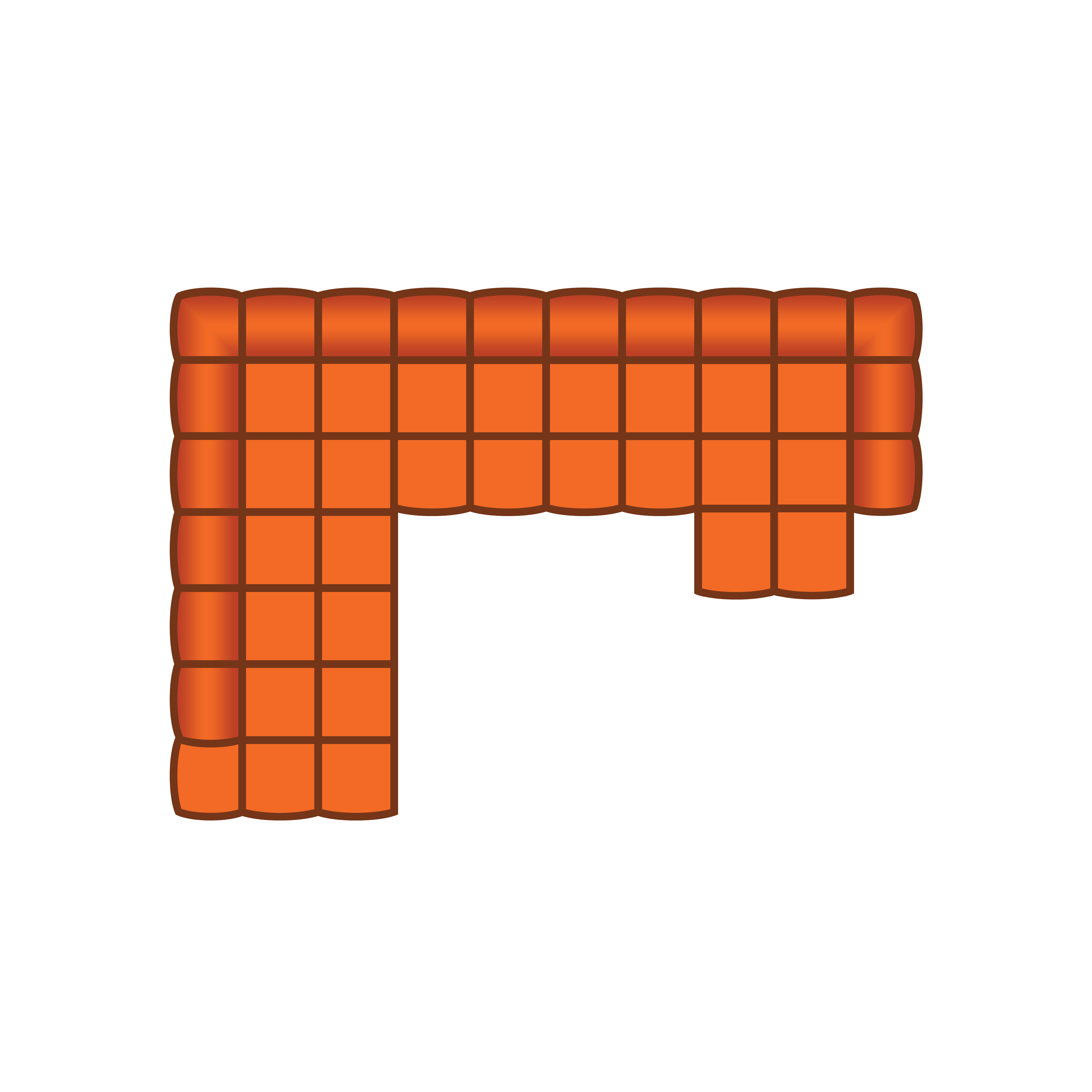Ottomaan Groot + 2 Zits + Longchair Klein
