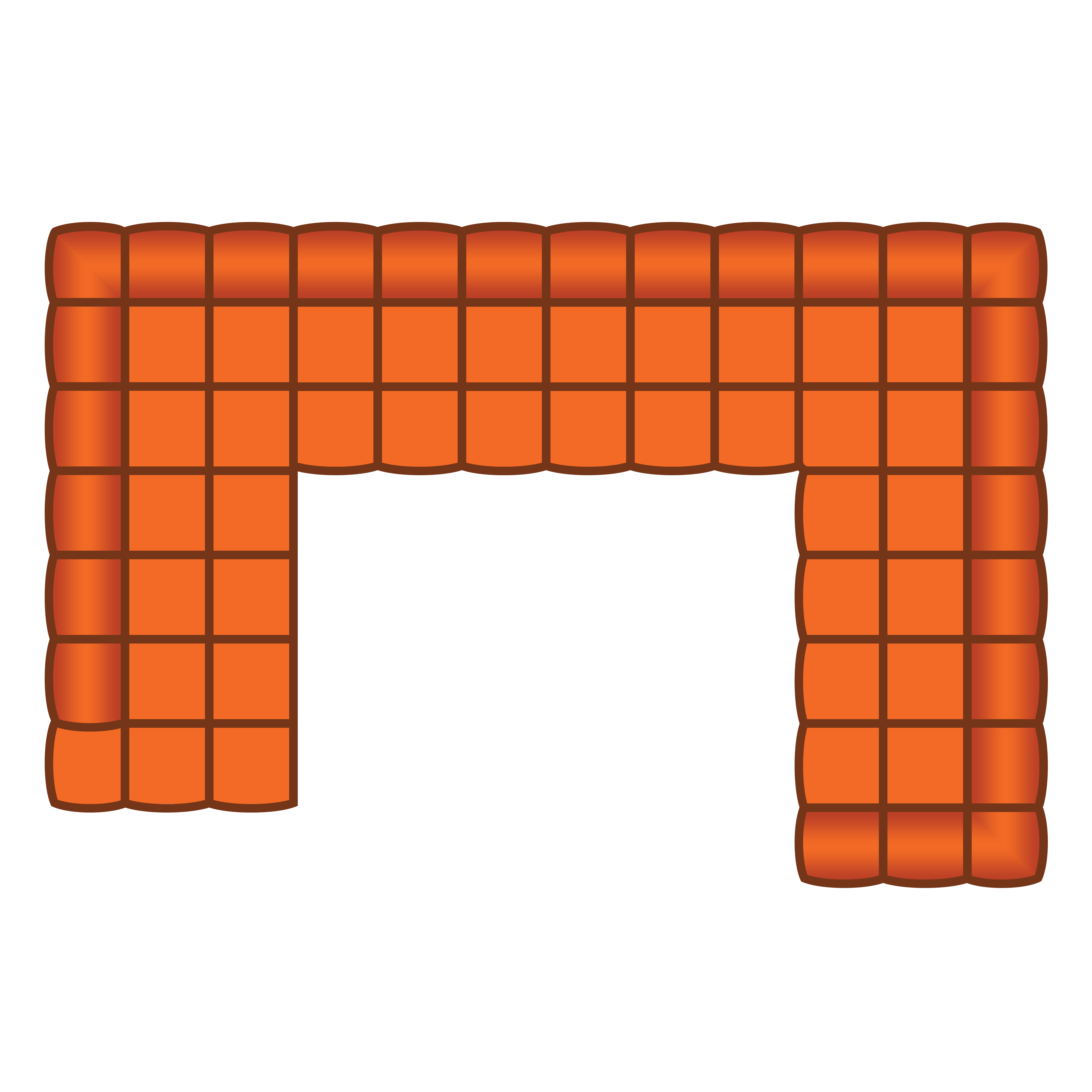 Ottomaan Groot + 3 Zits + Hoek + 2 Zits (2 delig)