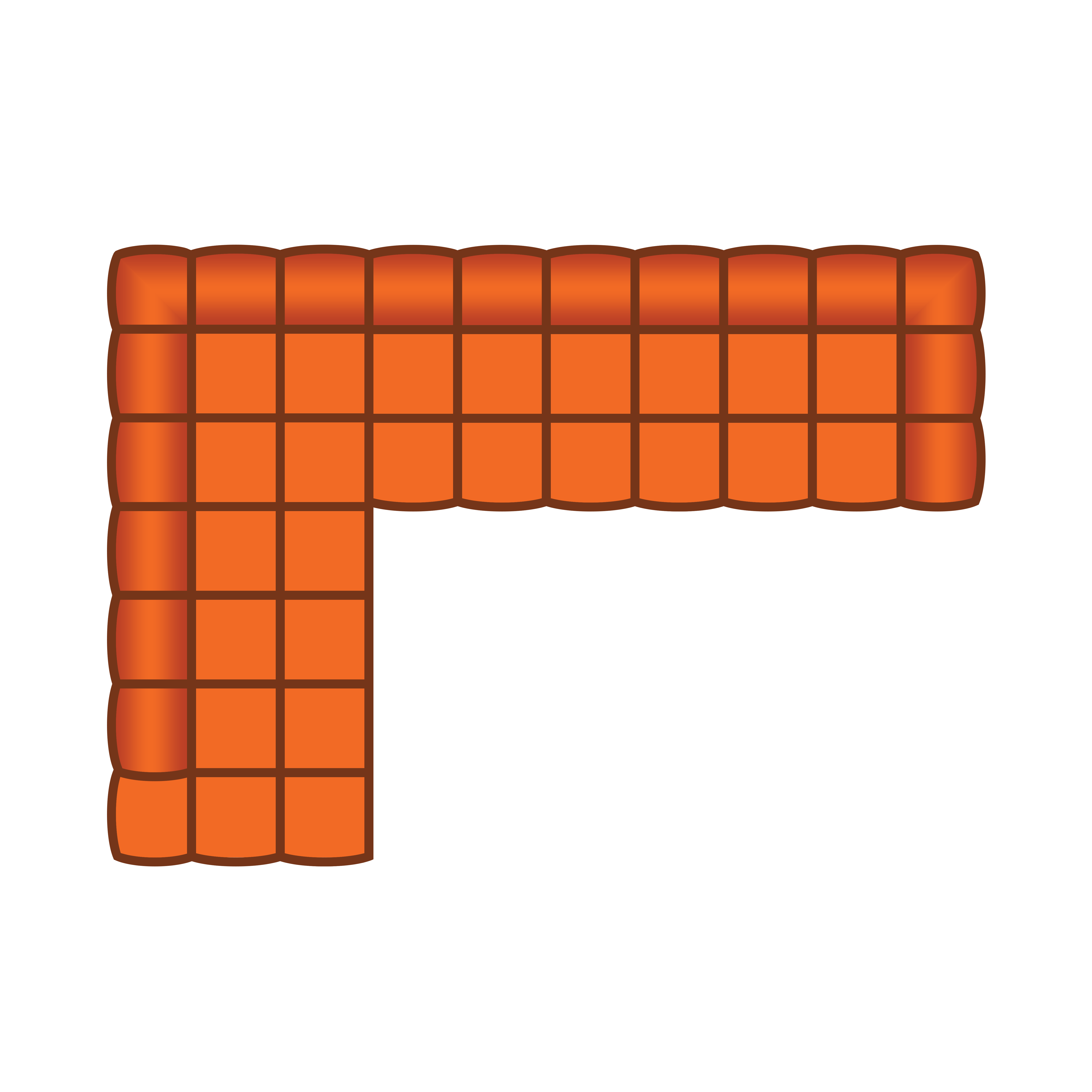 Ottomaan Groot + 3 Zits