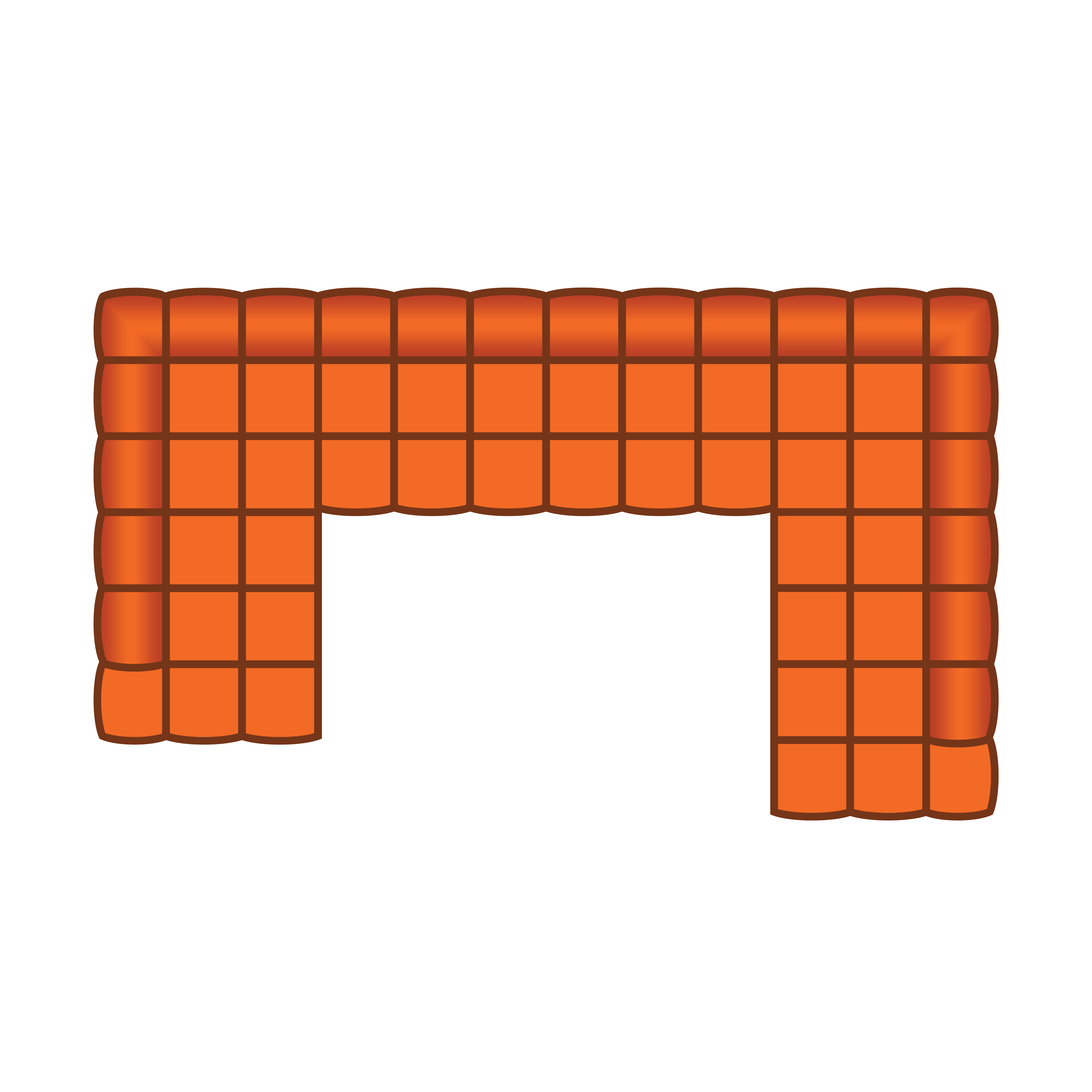 Ottomaan Klein + 3 Zits + Ottomaan Groot