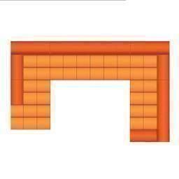 2 Zits + Hoek + 3 Zits + Ottomaan