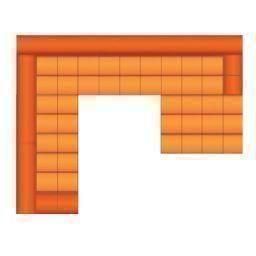 2.5 Zits + Hoek + 2 Zits + Longchair Groot