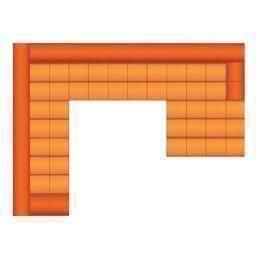 2.5 Zits + Hoek + 2.5 Zits + Longchair Groot