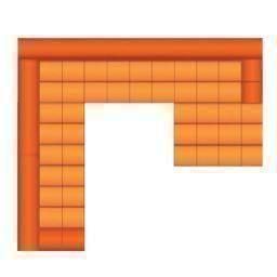 3 Zits + Hoek + 2 Zits + Longchair Groot