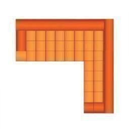 3 Zits Diep + Hoek Breed + 2 Zits