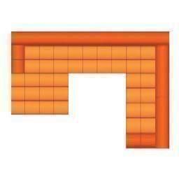 Longchair Groot + 2 Zits + Hoek + 2 Zits