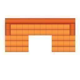 Longchair Groot + 2 Zits + Longchair Groot