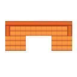 Longchair Groot + 2.5 Zits + Longchair Groot