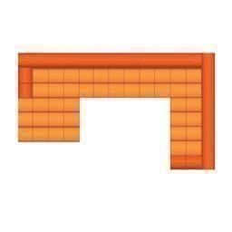 Longchair Groot + 3 Zits + Hoek + 2 Zits