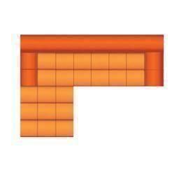 Longchair Klein + 2 Zits