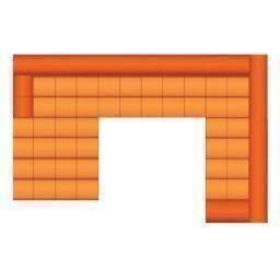 Longchair Max + 2.5 Zits + Hoek + 2 Zits