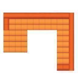 Longchair Max + 2.5 Zits + Hoek + 3 Zits