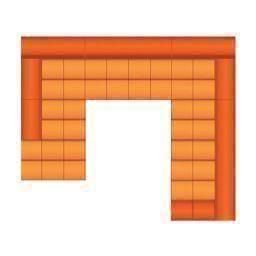 Ottomaan + 2 Zits + Hoek + 2.5 Zits