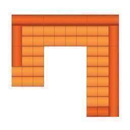 Ottomaan + 2 Zits + Hoek + 3 Zits